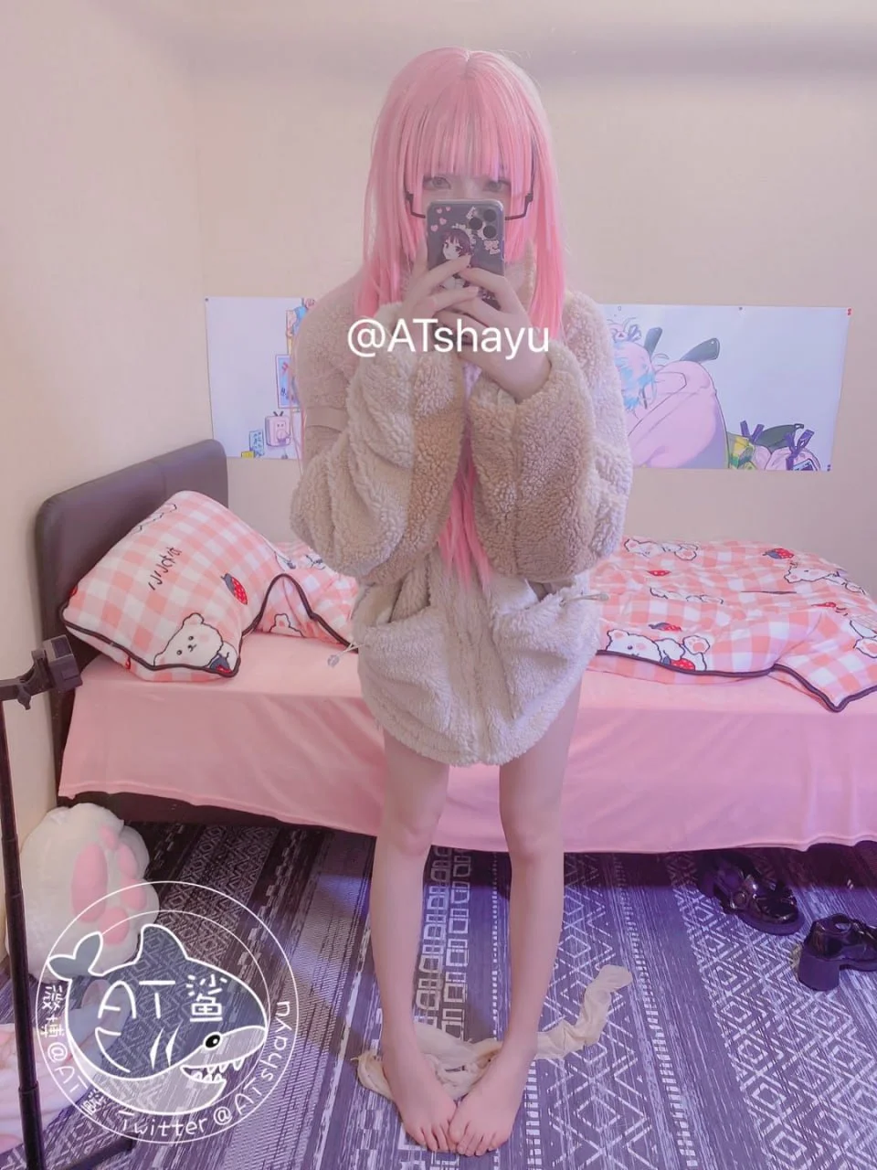AT鲨 - 熊熊羊羔绒 [23P] tg@simisebaisi21.webp
