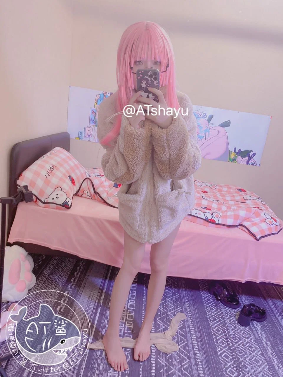 AT鲨 - 熊熊羊羔绒 [23P] tg@simisebaisi3.webp