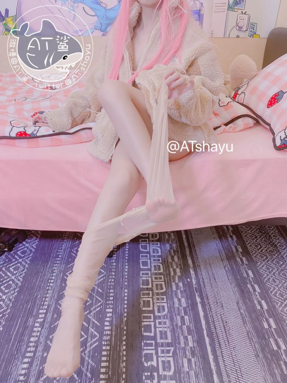 AT鲨 - 熊熊羊羔绒 [23P] tg@simisebaisi7.webp