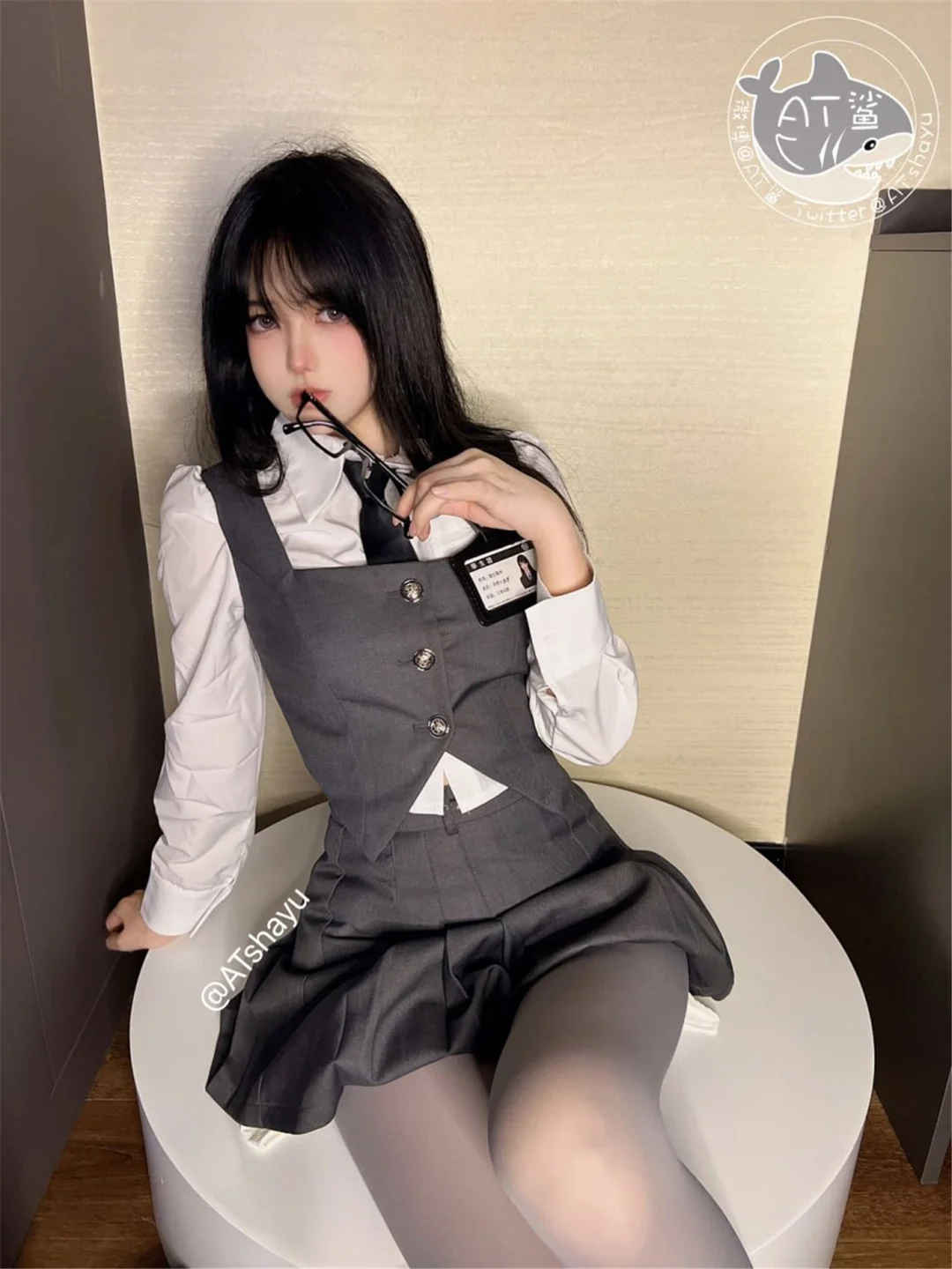 AT鲨 - 真空灰色裤袜 [50P] 20241020-180653(22).webp