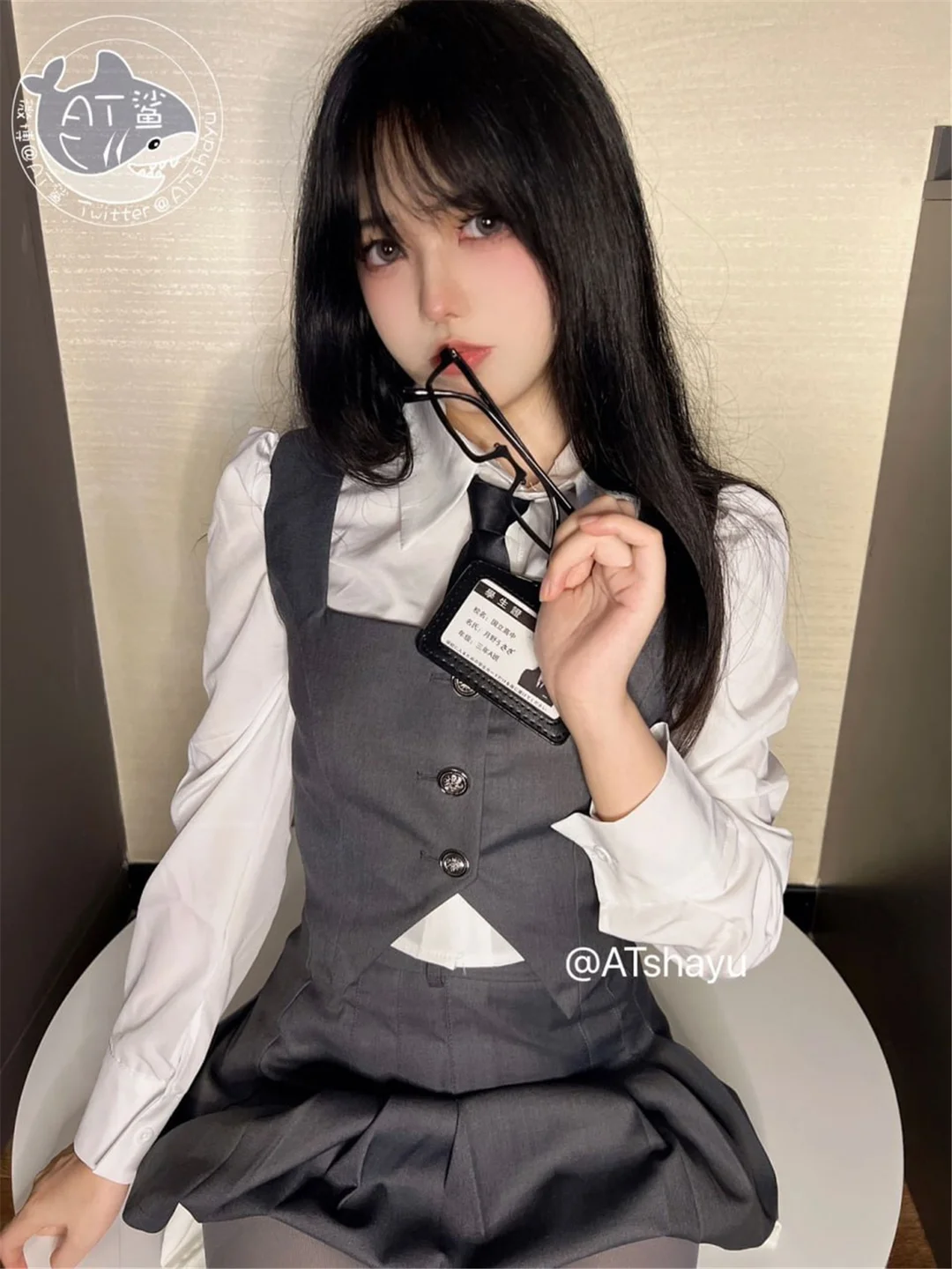 AT鲨 - 真空灰色裤袜 [50P] 20241020-180653(24).webp