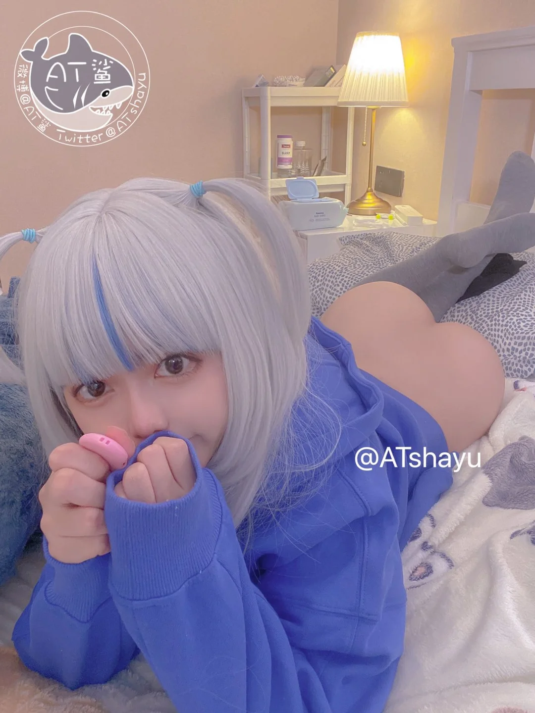 AT鲨 - 蓝色上衣 [25P] 20241006-112447(4).webp