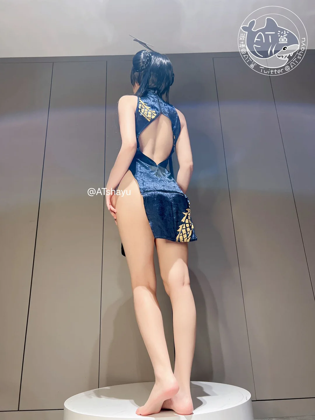 AT鲨 - 蔚蓝档案 妃咲旗袍 [30P] 28.webp