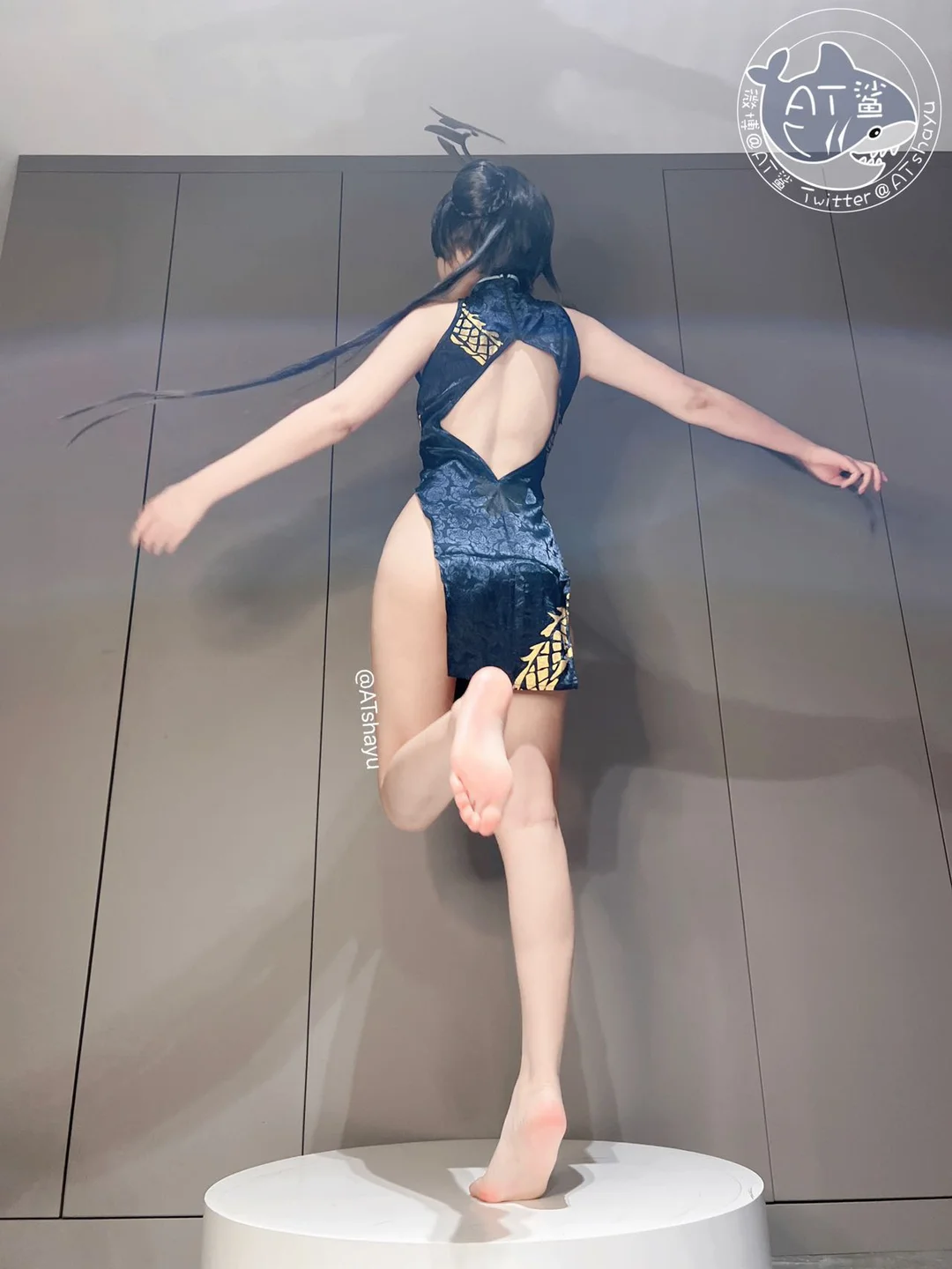 AT鲨 - 蔚蓝档案 妃咲旗袍 [30P] 29.webp