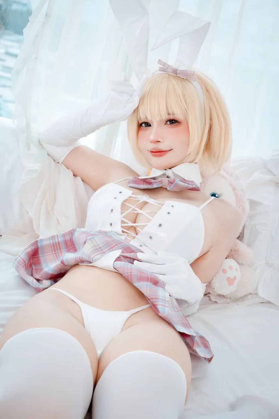 Azami - White Bunny Girl [20P] 20240918-195039(18).webp