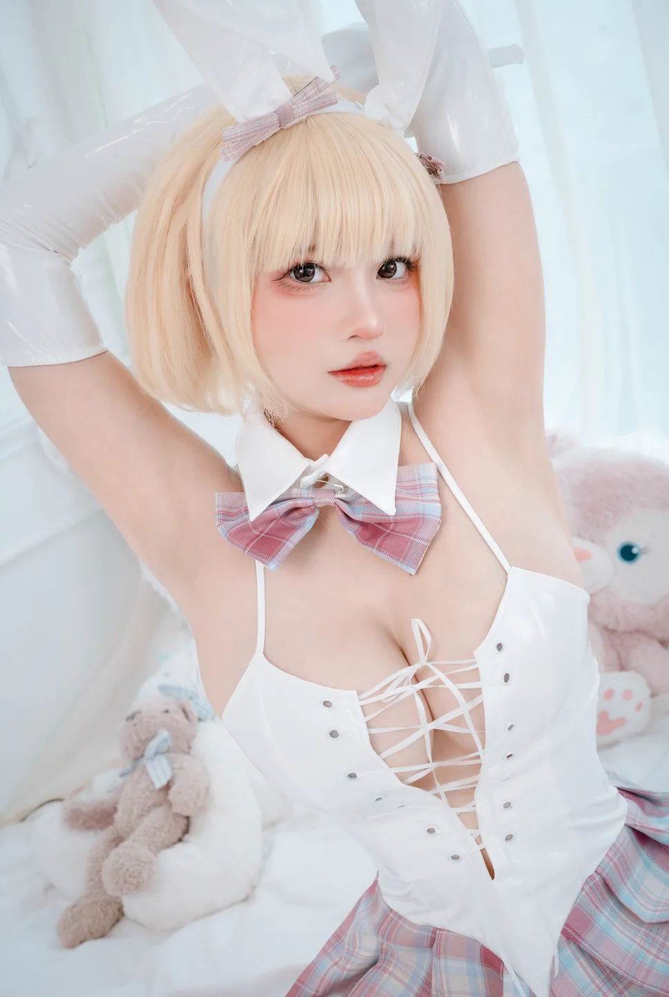 Azami - White Bunny Girl [20P] 20240918-195039(20).webp
