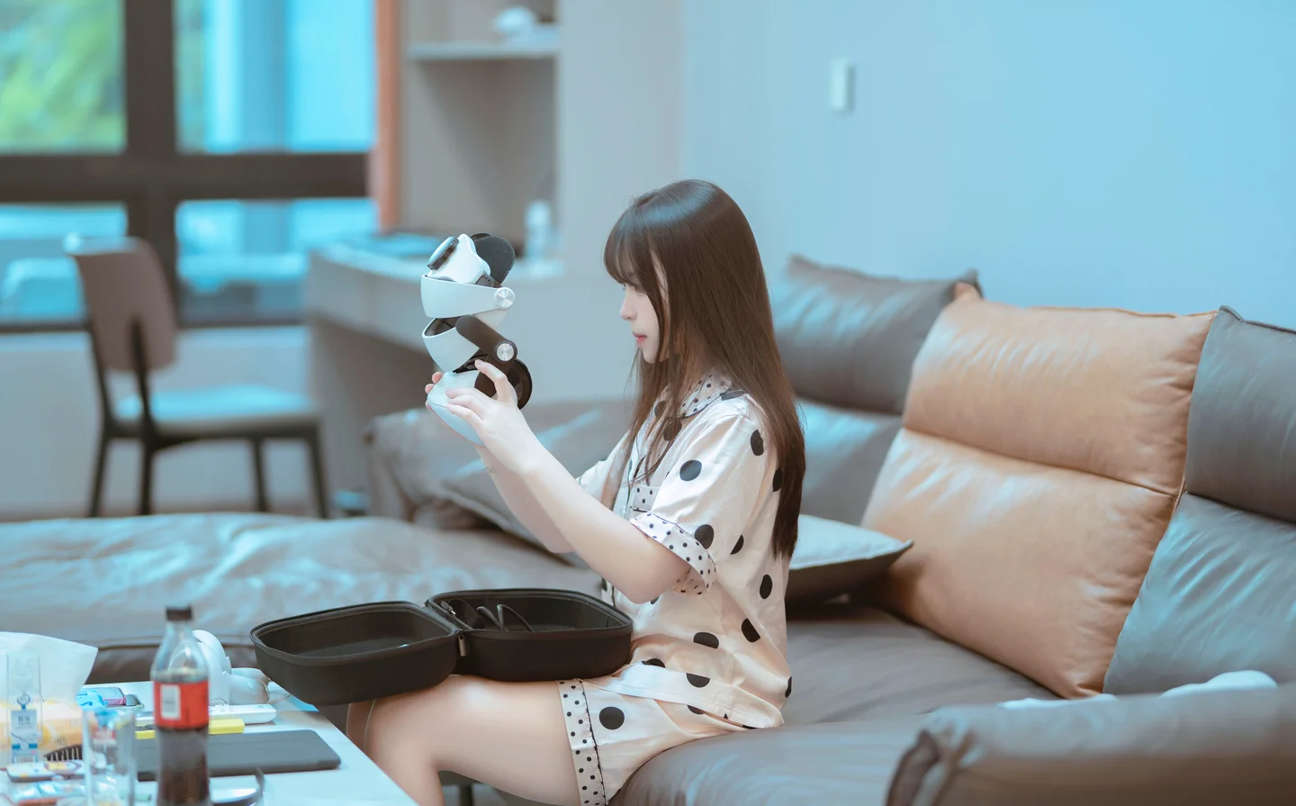 Bangni邦尼 – 偷偷在房间玩ss游戏 [10P-30MB] 【丝足阁写真】006.webp