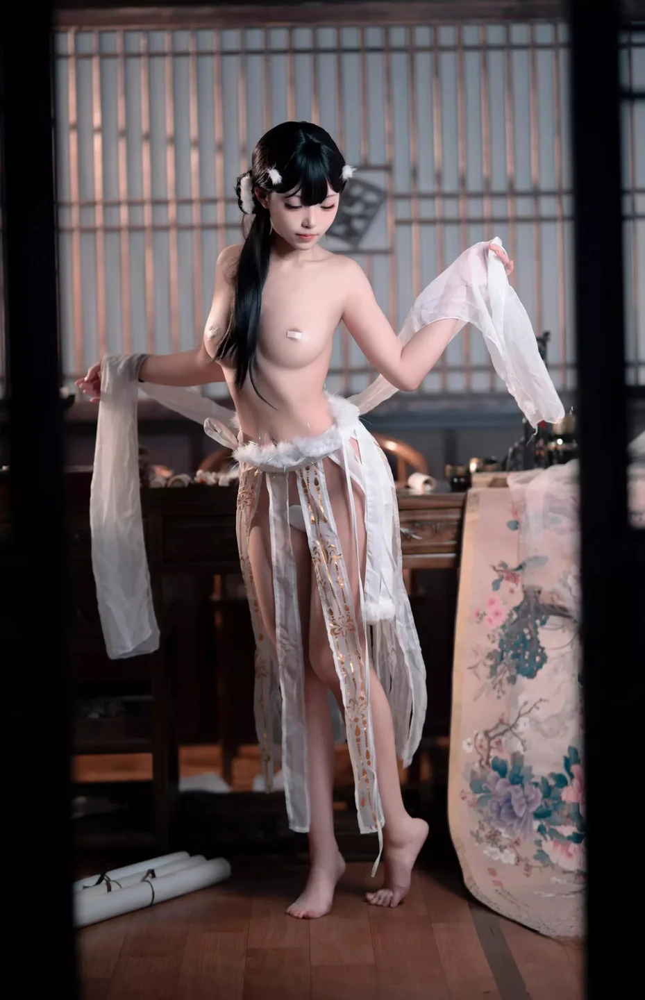 Bangni邦尼 – 古风兔子精 [80P-113MB] 【丝足阁写真】024.webp