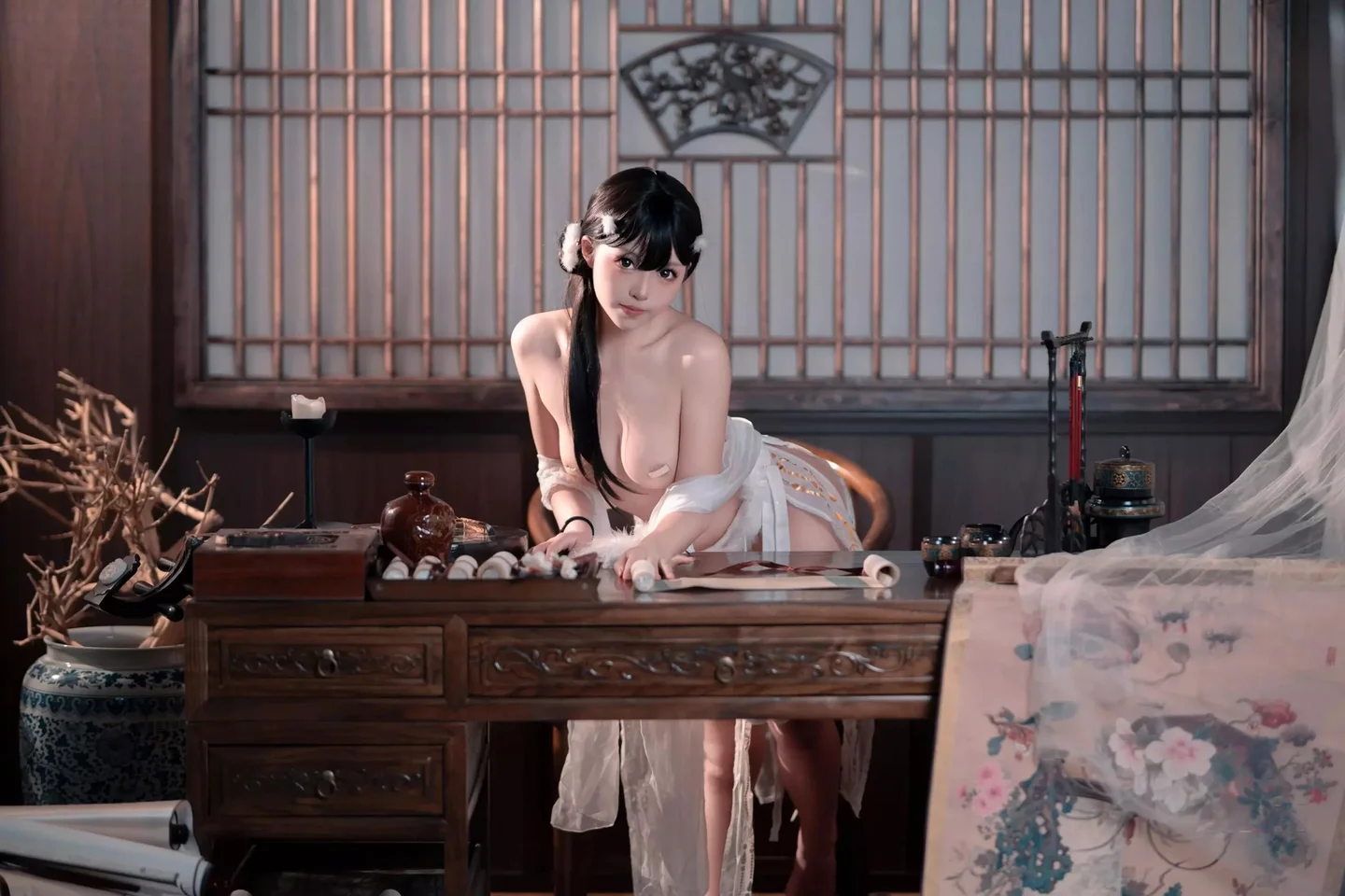 Bangni邦尼 – 古风兔子精 [80P-113MB] 【丝足阁写真】063.webp