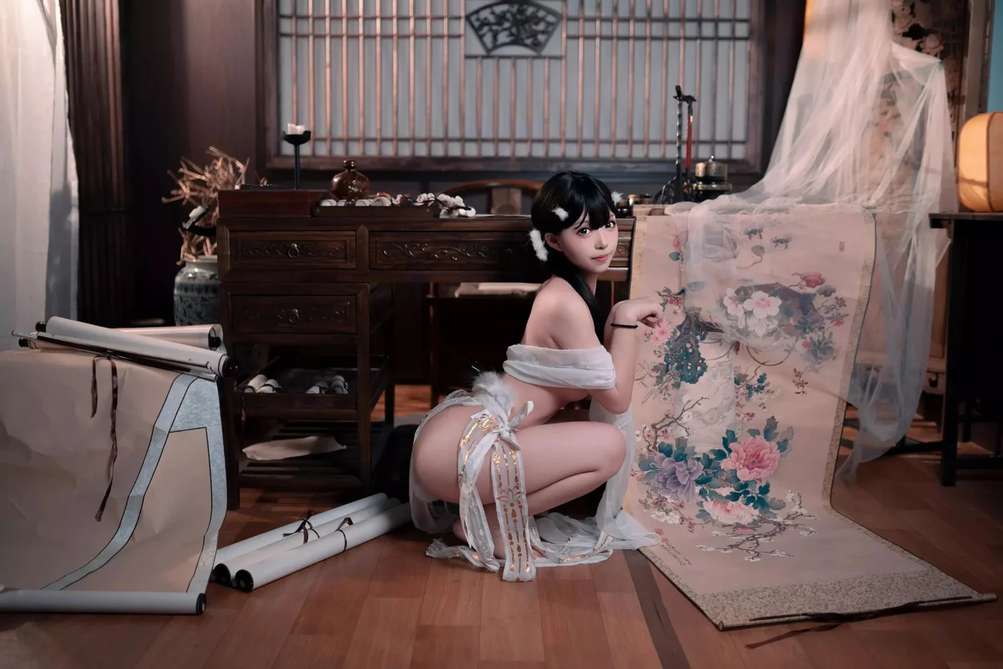 Bangni邦尼 – 古风兔子精 [80P-113MB] 【丝足阁写真】069.webp