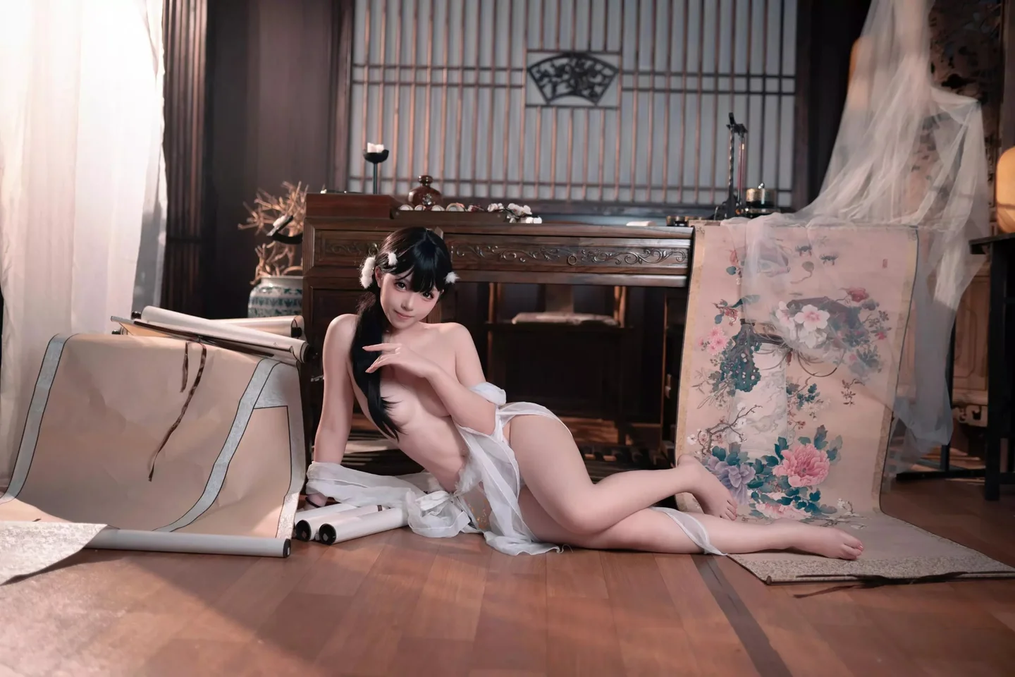 Bangni邦尼 – 古风兔子精 [80P-113MB] 【丝足阁写真】072.webp