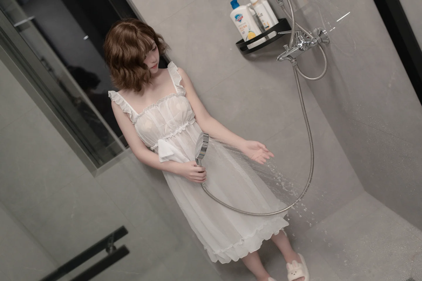 Bangni邦尼 – 淋浴湿身 [84P-1.19GB] 【丝足阁写真】022.webp