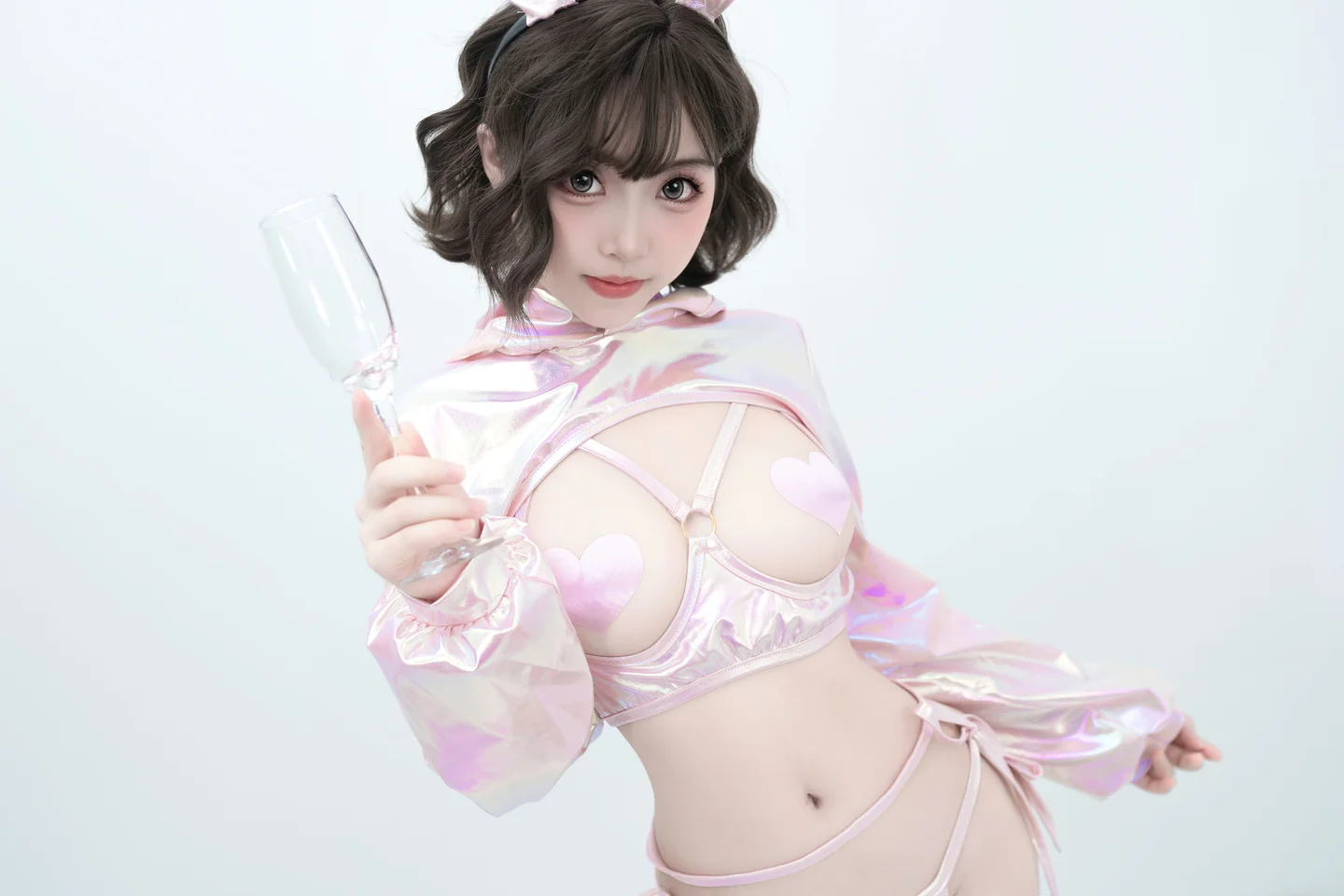 Bangni邦尼 – 粉色兔兔 [102P-600MB] 【丝足阁写真】023.webp