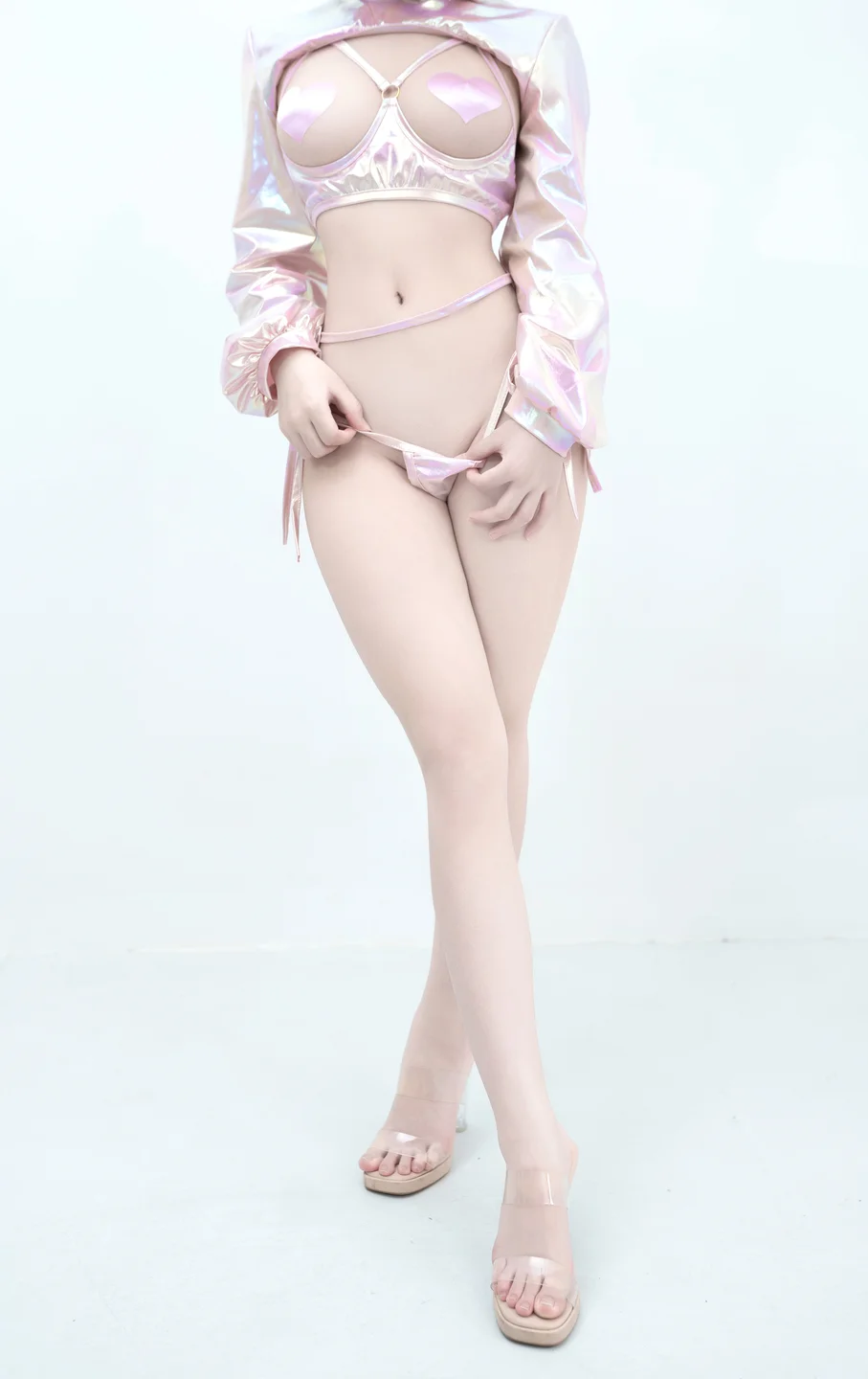Bangni邦尼 – 粉色兔兔 [102P-600MB] 【丝足阁写真】054.webp