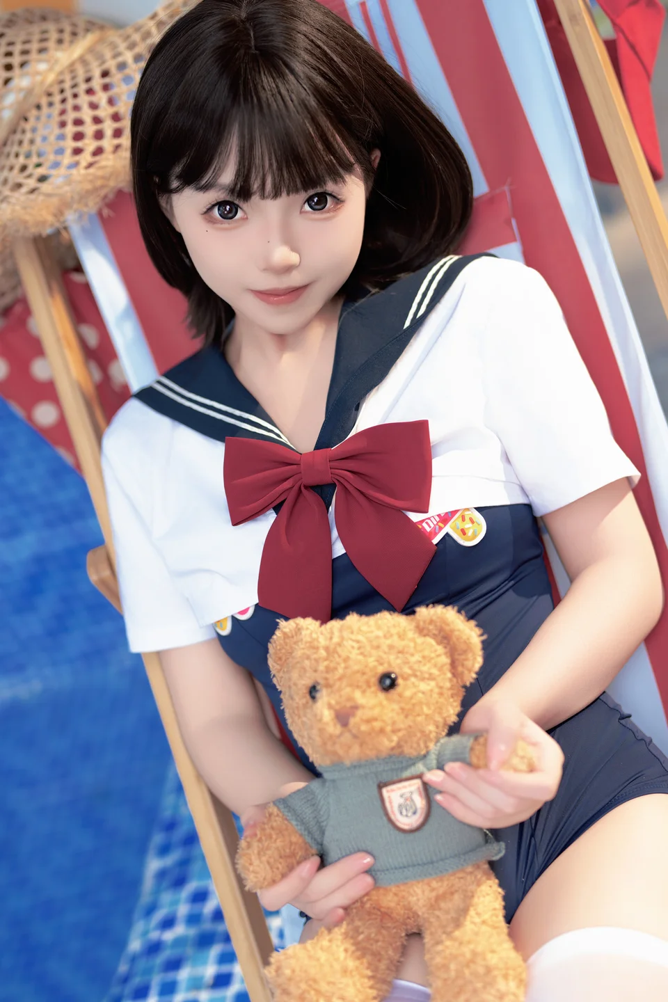 Bangni邦尼 - 反差JK泳装 [97P,7V-841MB] 003.webp