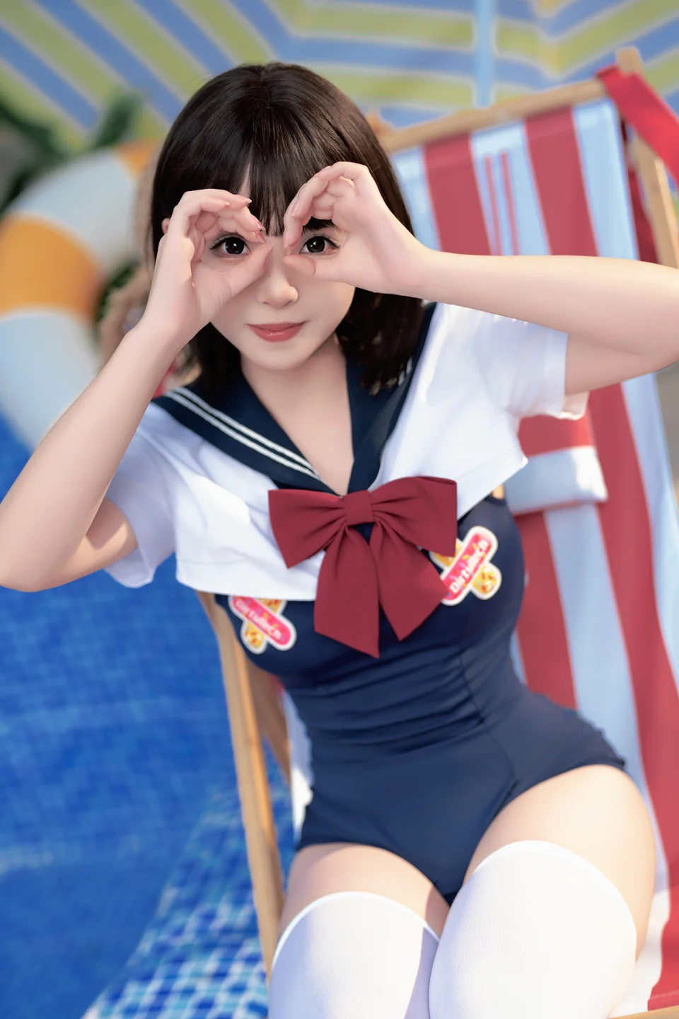Bangni邦尼 - 反差JK泳装 [97P,7V-841MB] 007.webp
