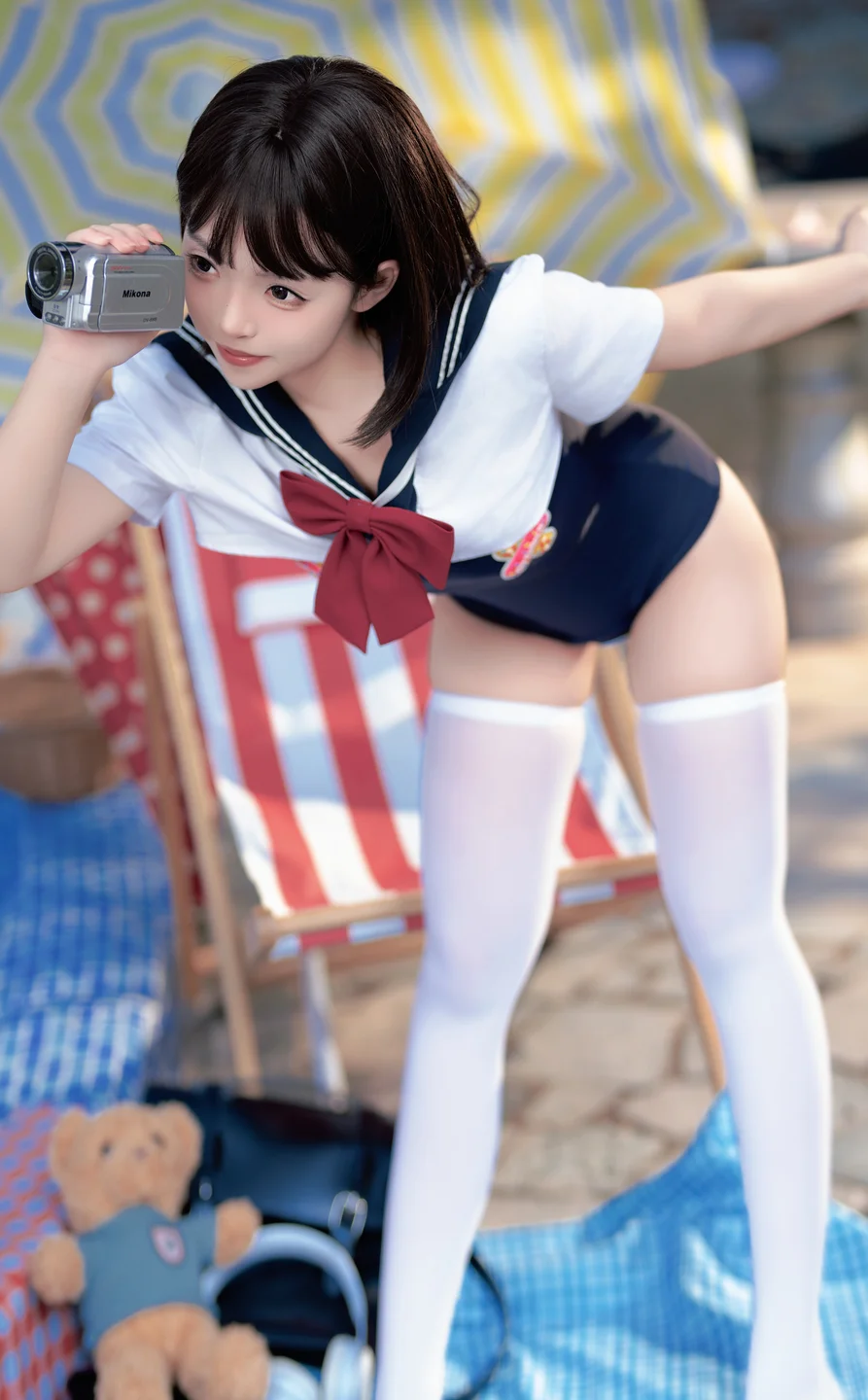 Bangni邦尼 - 反差JK泳装 [97P,7V-841MB] 013.webp
