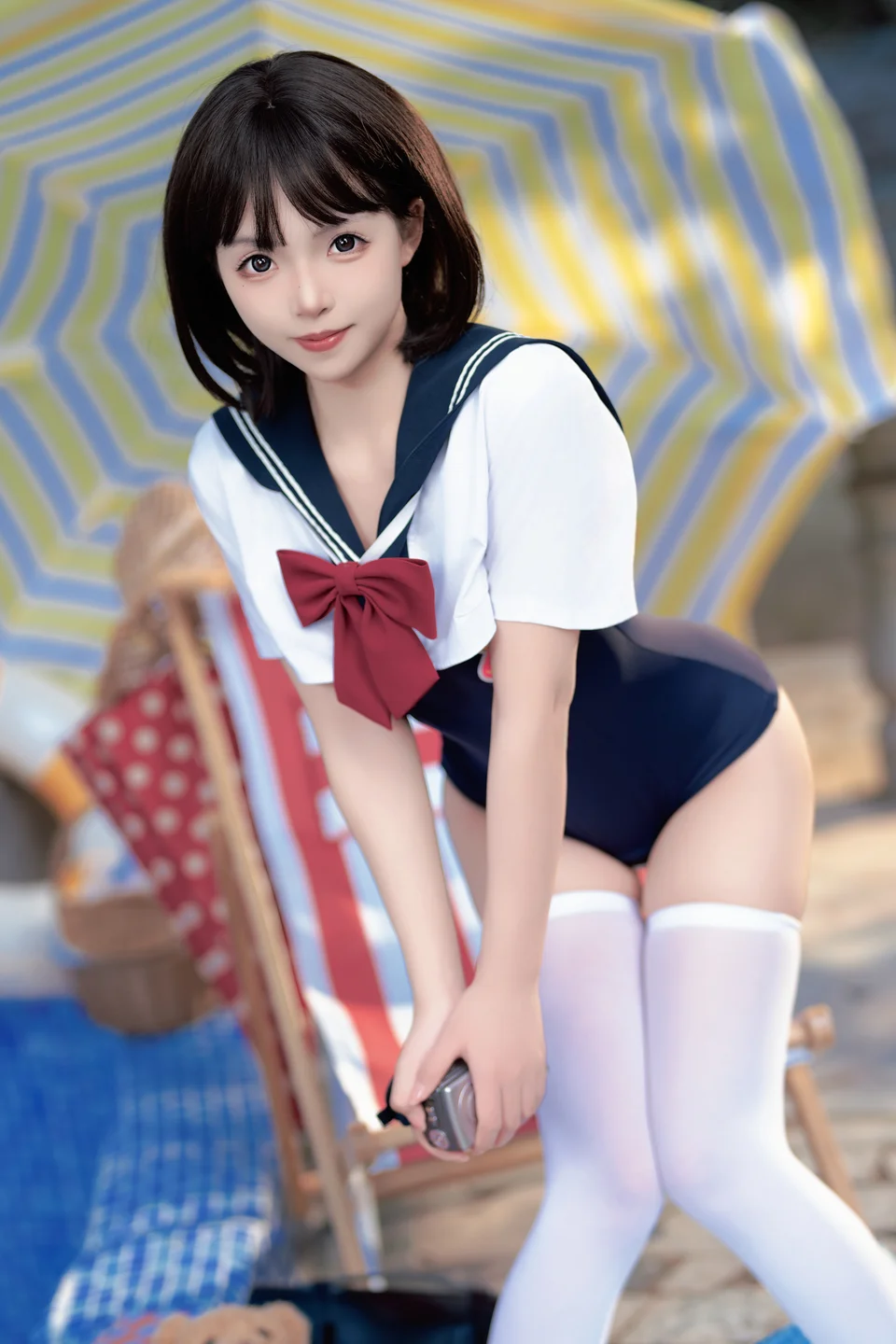 Bangni邦尼 - 反差JK泳装 [97P,7V-841MB] 015.webp