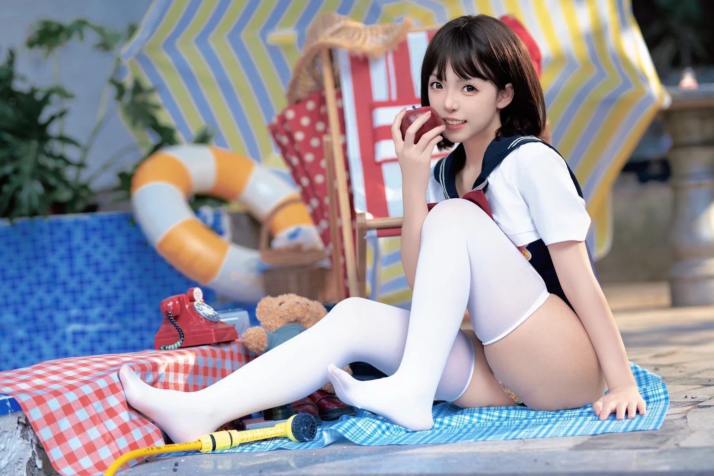 Bangni邦尼 - 反差JK泳装 [97P,7V-841MB] 018.webp