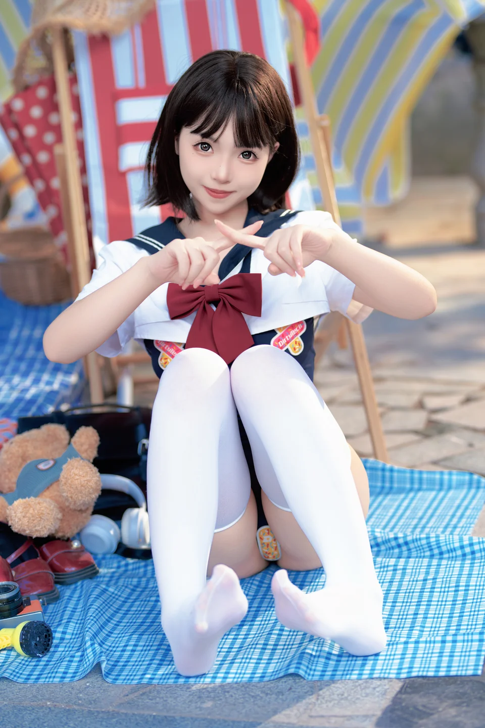 Bangni邦尼 - 反差JK泳装 [97P,7V-841MB] 033.webp
