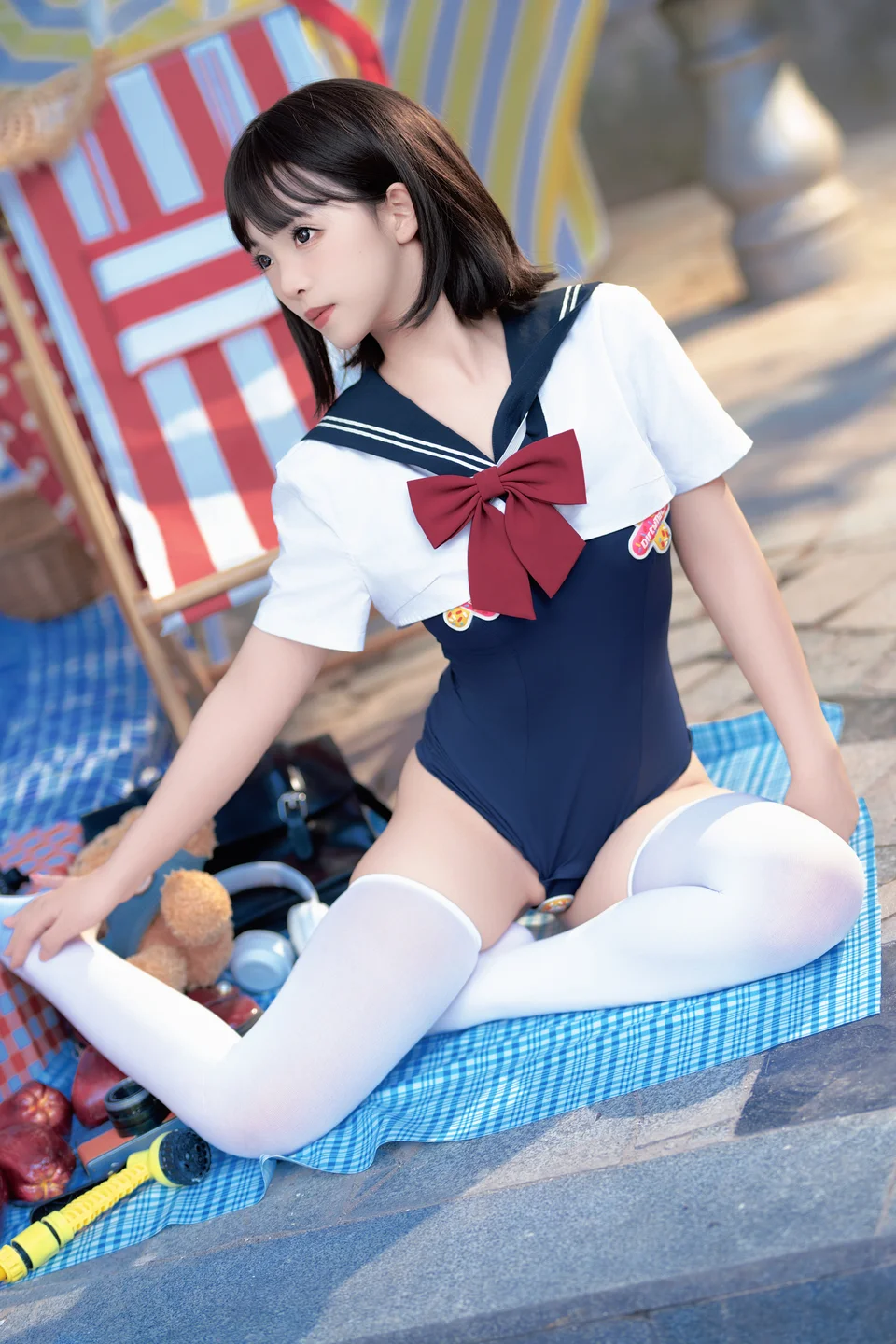 Bangni邦尼 - 反差JK泳装 [97P,7V-841MB] 038.webp