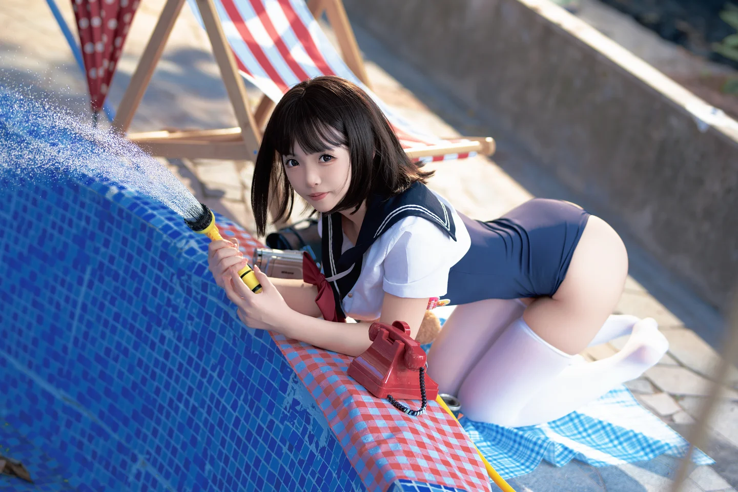 Bangni邦尼 - 反差JK泳装 [97P,7V-841MB] 041.webp