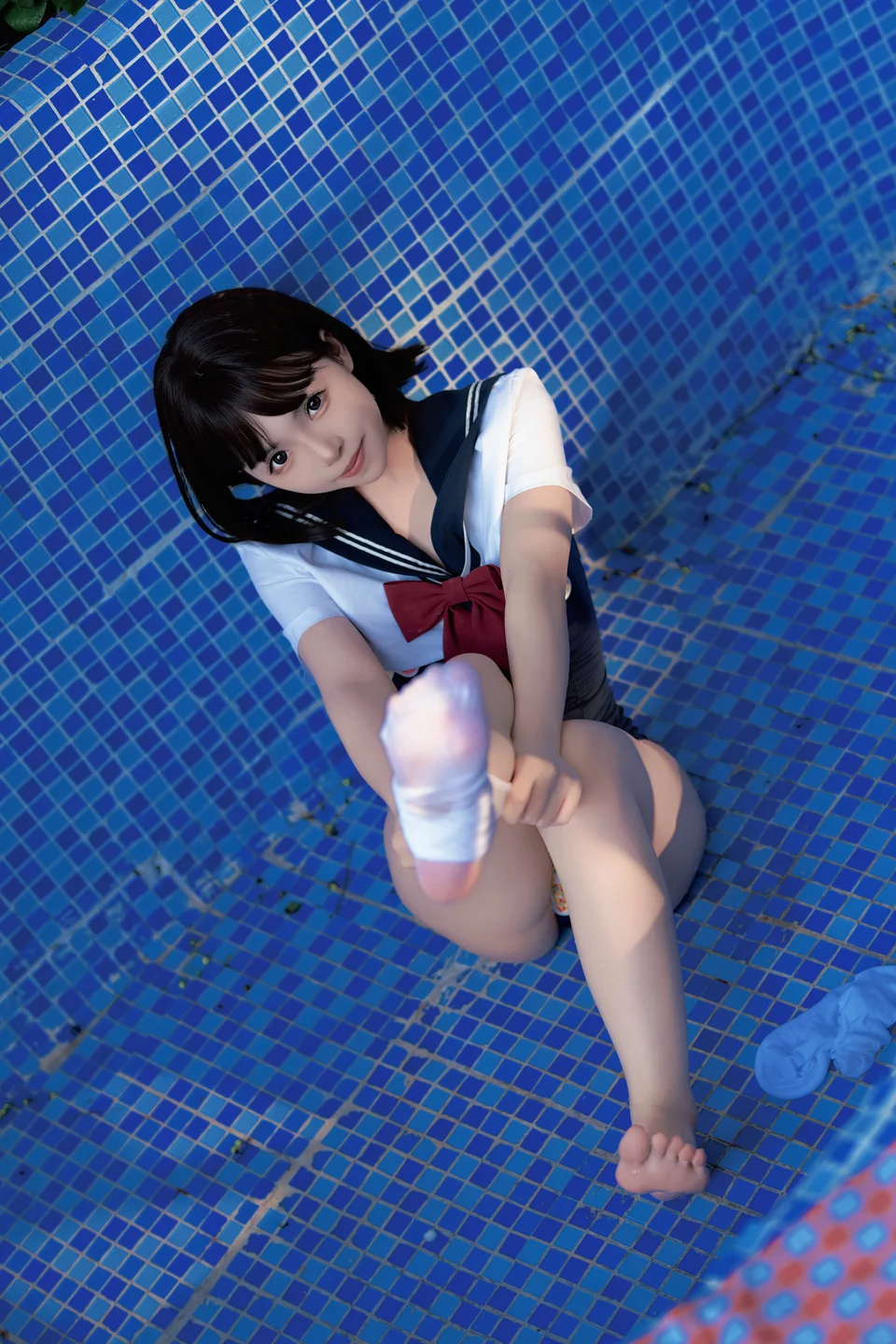 Bangni邦尼 - 反差JK泳装 [97P,7V-841MB] 052.webp