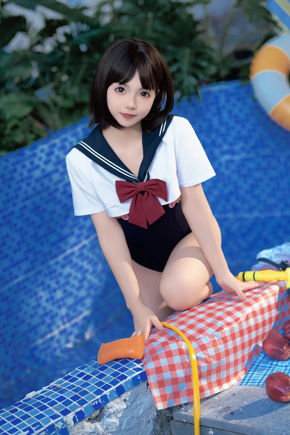 Bangni邦尼 - 反差JK泳装 [97P,7V-841MB] 055.webp