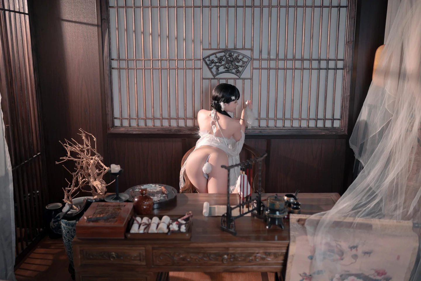 Bangni邦尼 - 古风兔子 [80P6V-1.2GB] 【丝足阁写真】011.webp