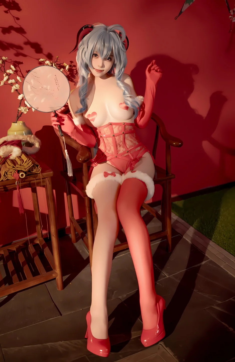 Bangni邦尼 - 甘雨新春 [91P,8V-752MB] 070.webp