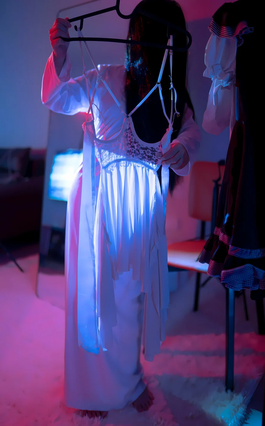 Bangni邦尼 - No.043 贞子女友 [90P-499MB] tg@simisebaisi【丝足阁】001.webp