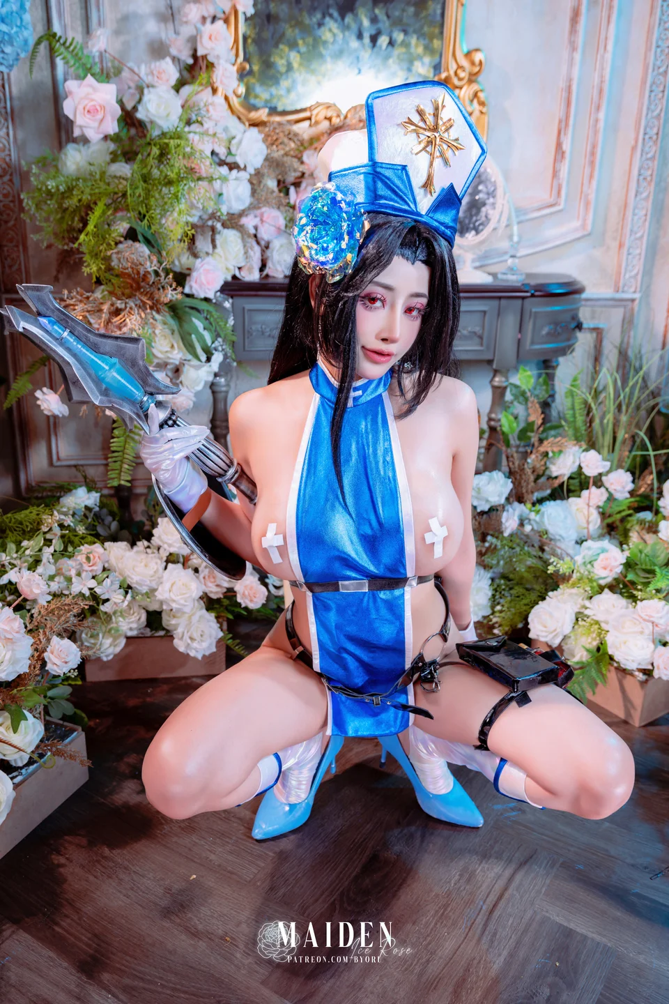 Byoru – 梅登 冰玫瑰 [56P18V-4.64GB]⑴ 【丝足阁写真】039.webp