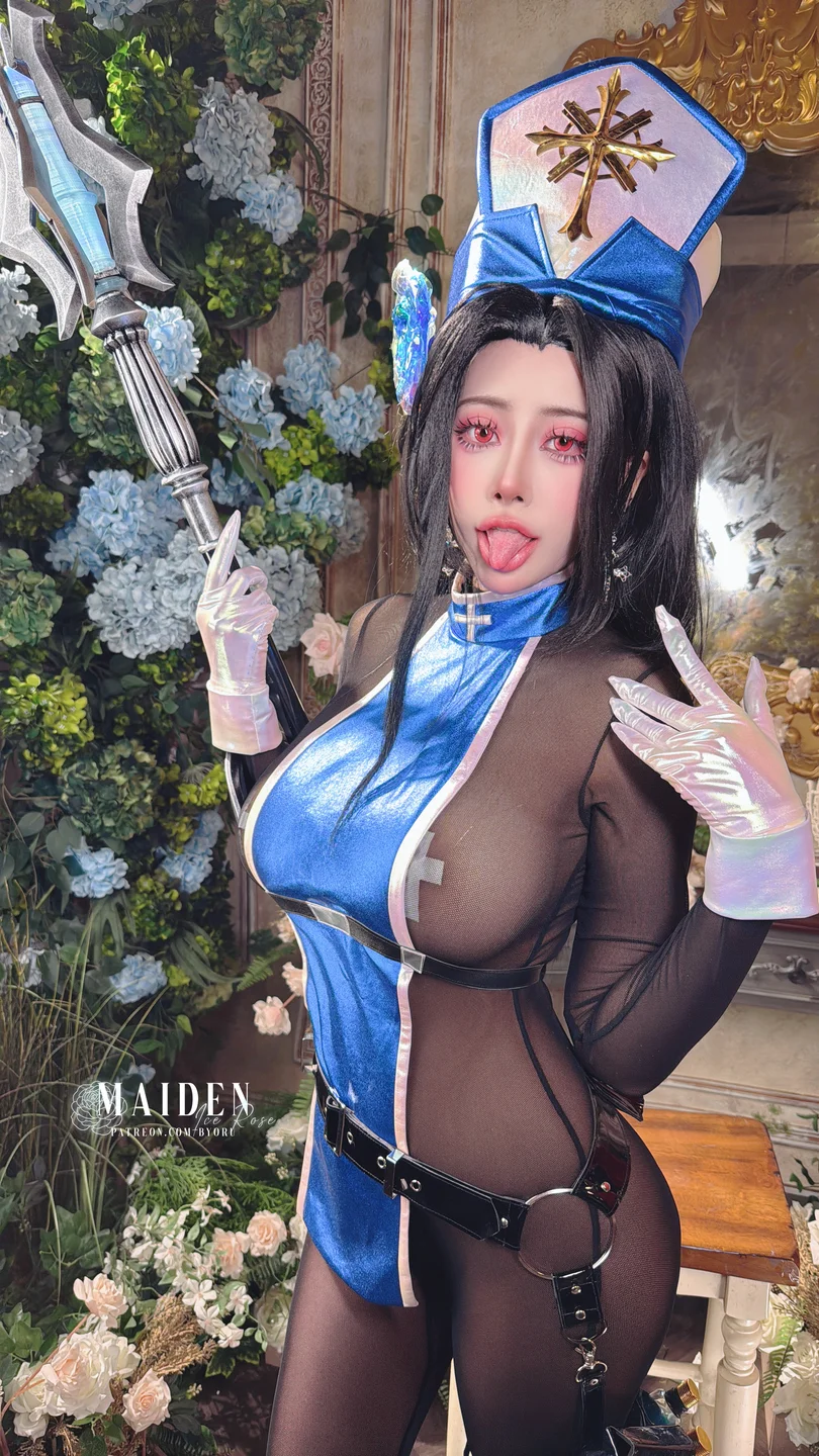 Byoru – 梅登 冰玫瑰 [56P18V-4.64GB]⑴ 【丝足阁写真】046.webp