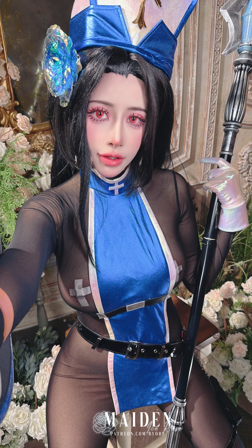 Byoru – 梅登 冰玫瑰 [56P18V-4.64GB]⑴ 【丝足阁写真】052.webp