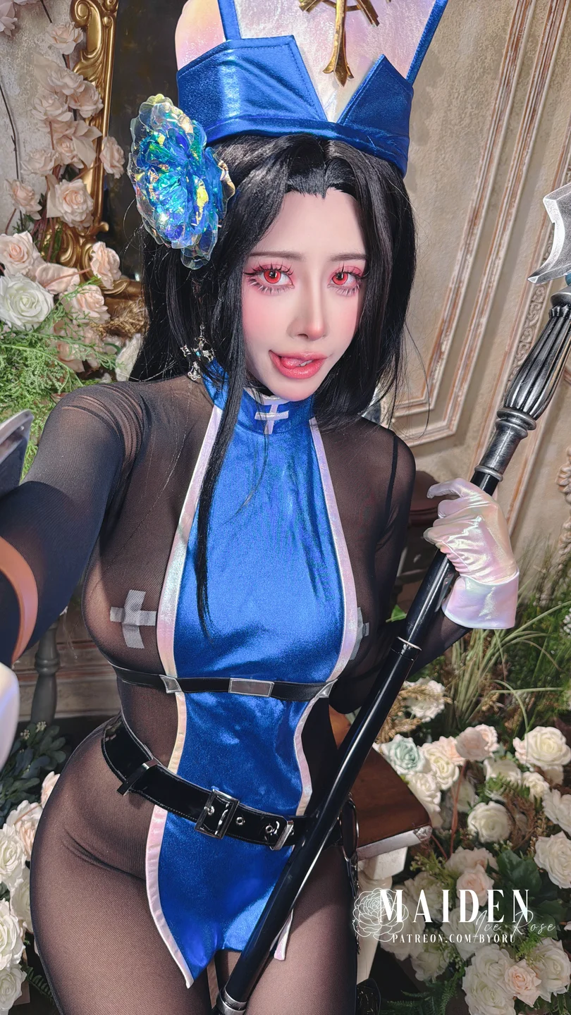 Byoru – 梅登 冰玫瑰 [56P18V-4.64GB]⑴ 【丝足阁写真】054.webp