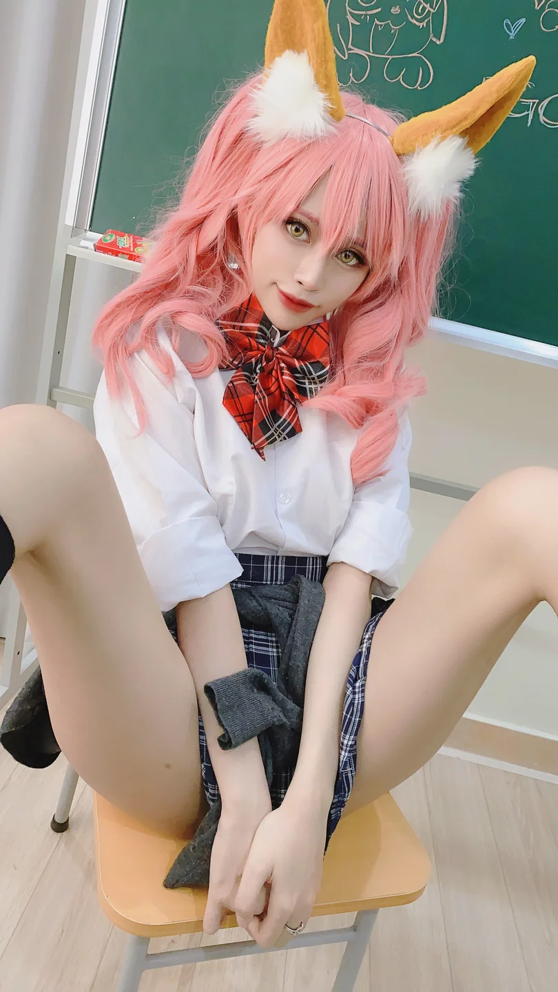Byoru - Tamamo no Mae (School Uniform) [58P,13V-587MB] 033.webp