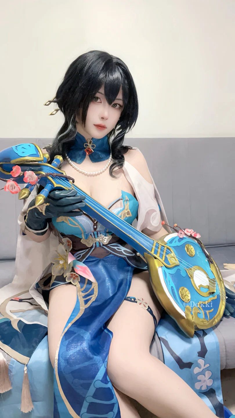 Dakki伊 – 星穹铁道 阮梅 [51P 1V] TG@icoset023.webp