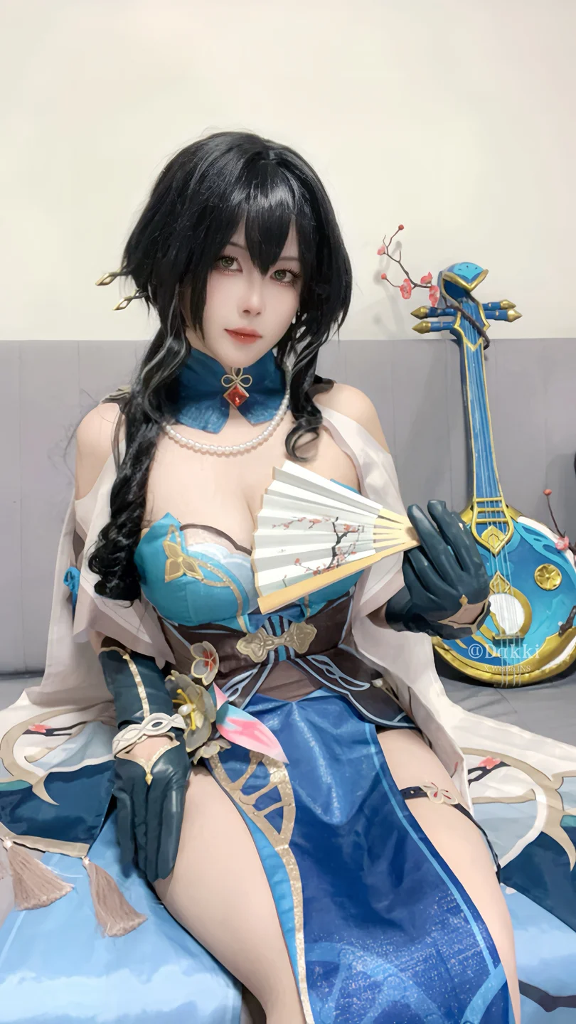 Dakki伊 – 星穹铁道 阮梅 [51P 1V] TG@icoset030.webp