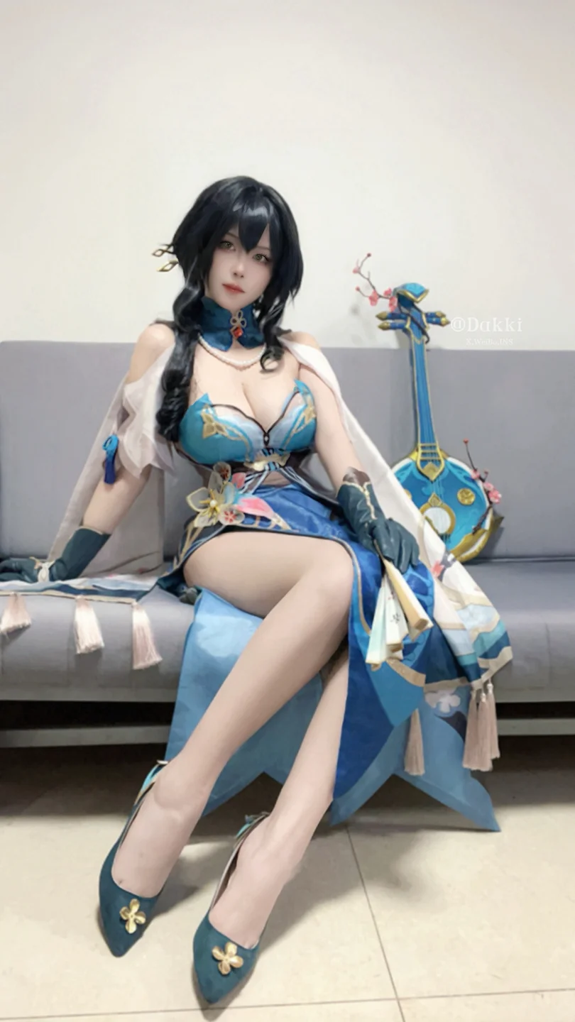 Dakki伊 – 星穹铁道 阮梅 [51P 1V] TG@icoset037.webp