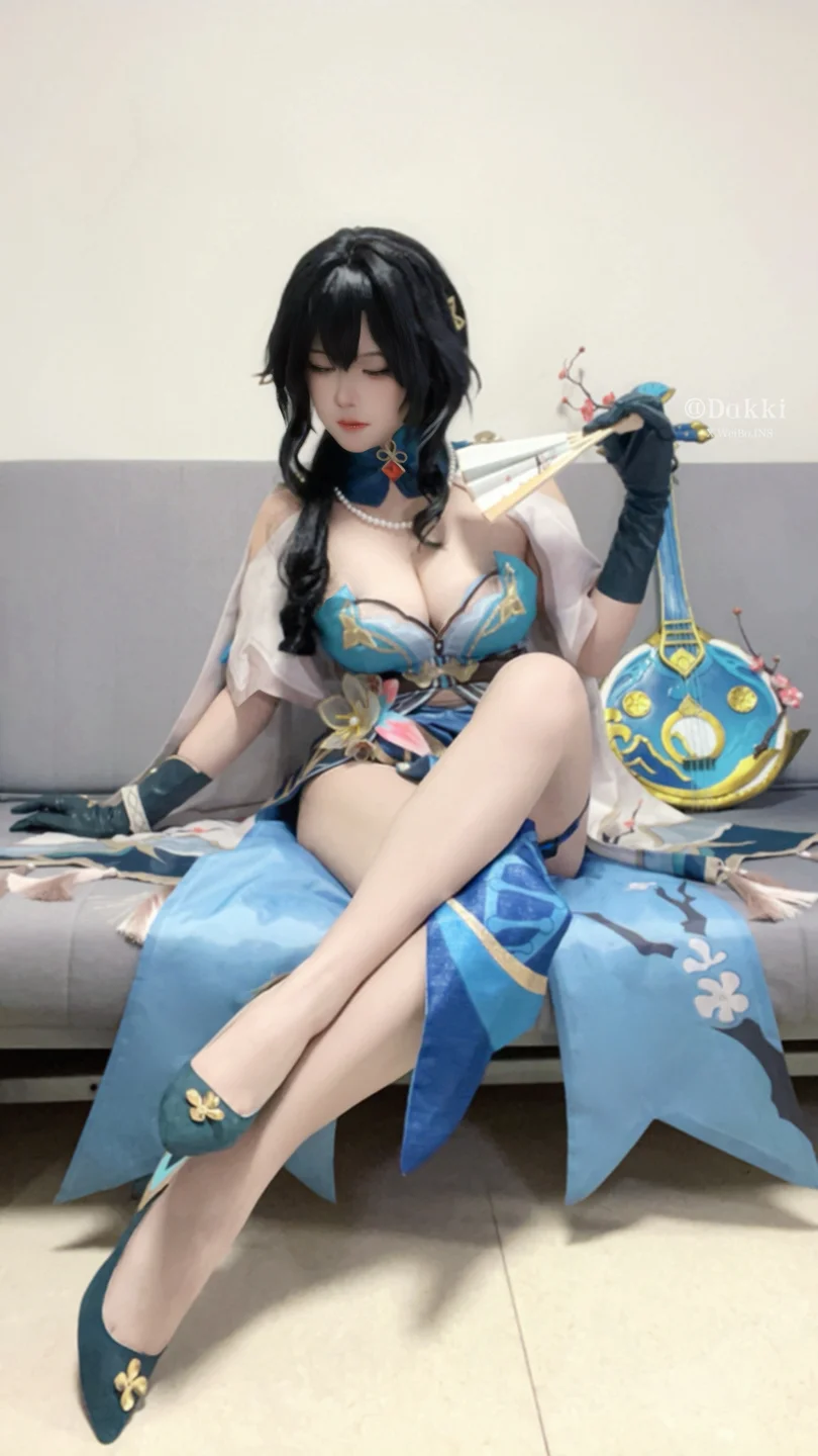 Dakki伊 – 星穹铁道 阮梅 [51P 1V] TG@icoset043.webp