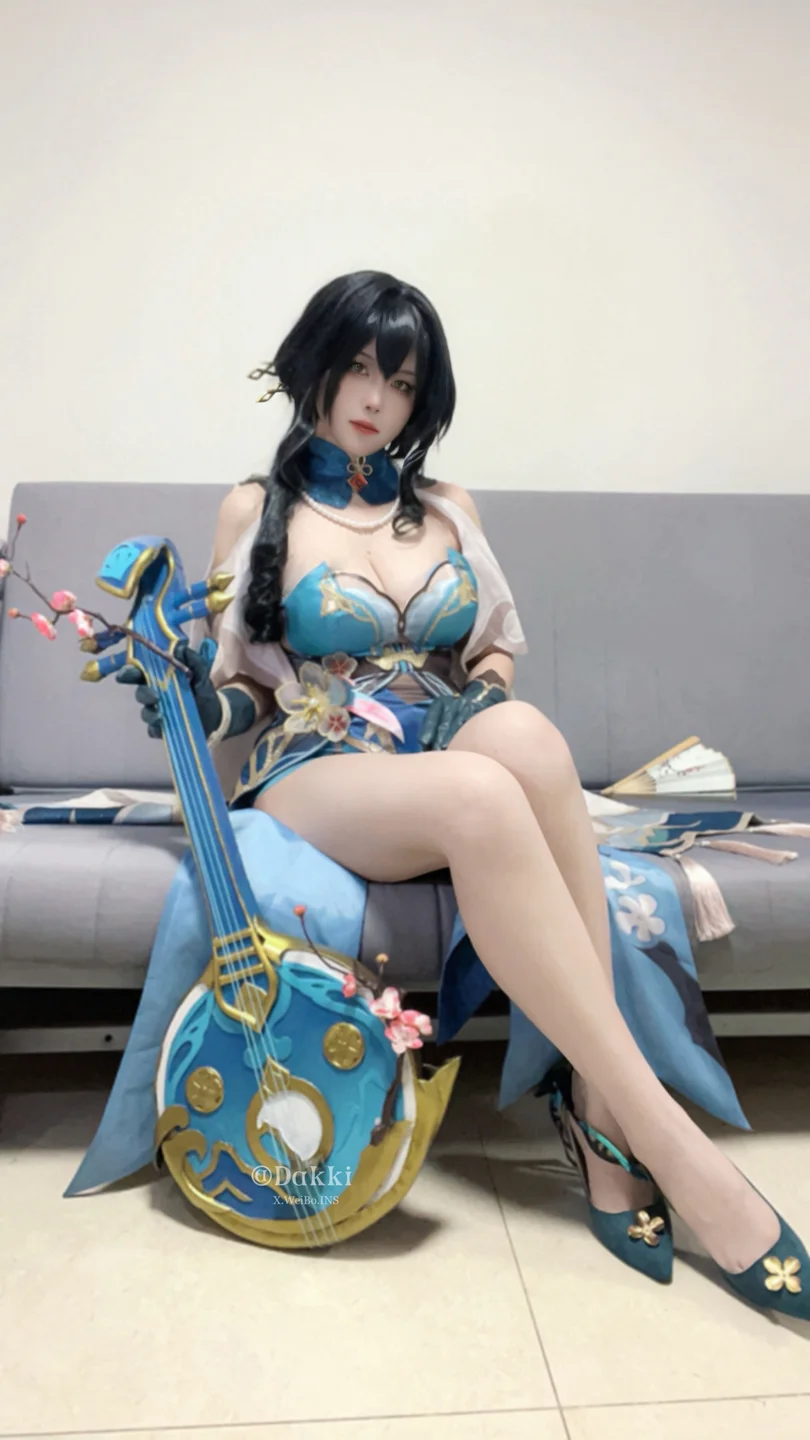 Dakki伊 – 星穹铁道 阮梅 [51P 1V] TG@icoset049.webp