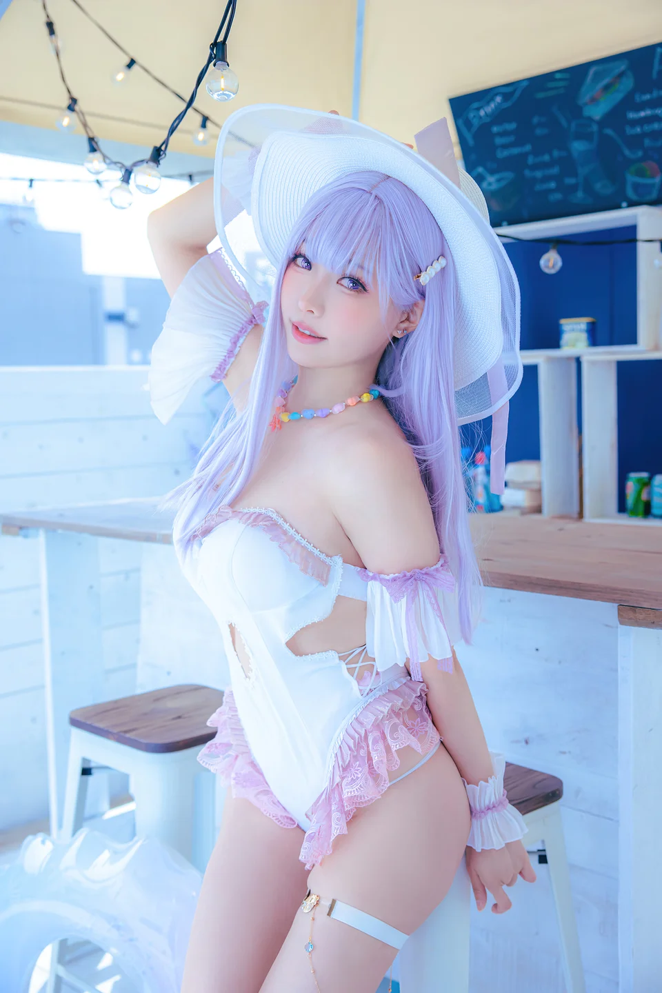ElyEE子 - Plymouth Swimsuit [28P-219MB] 005.webp