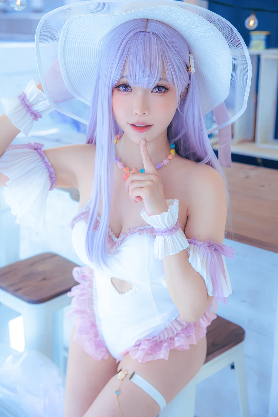 ElyEE子 - Plymouth Swimsuit [28P-219MB] 025.webp