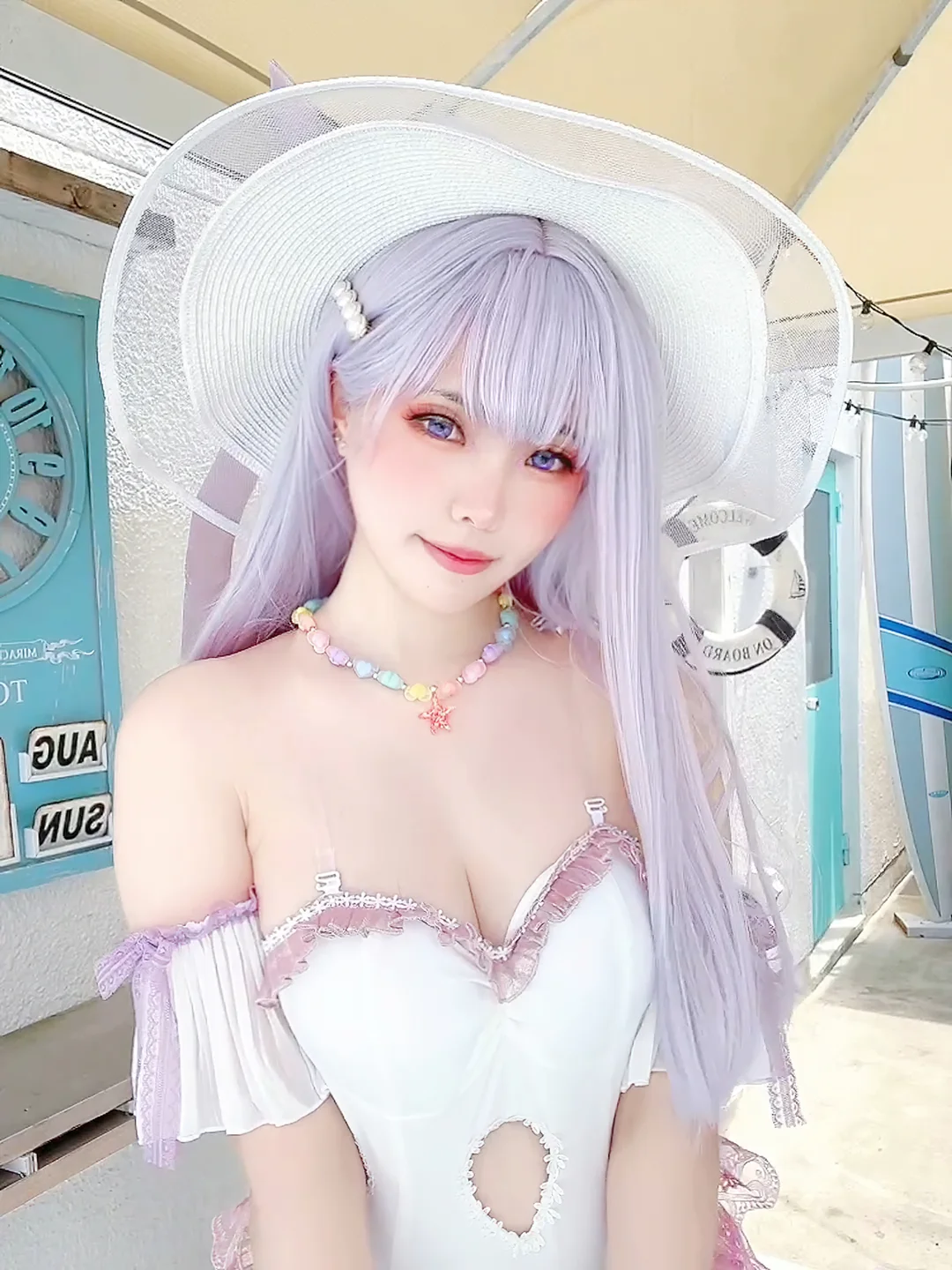 ElyEE子 - Plymouth Swimsuit [28P-219MB] 027.webp