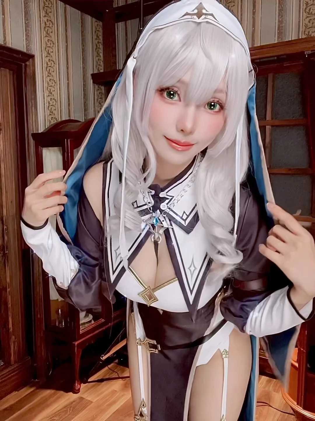 ElyEE子 - Shirogane noel~Nun  【丝足阁写真】001.webp