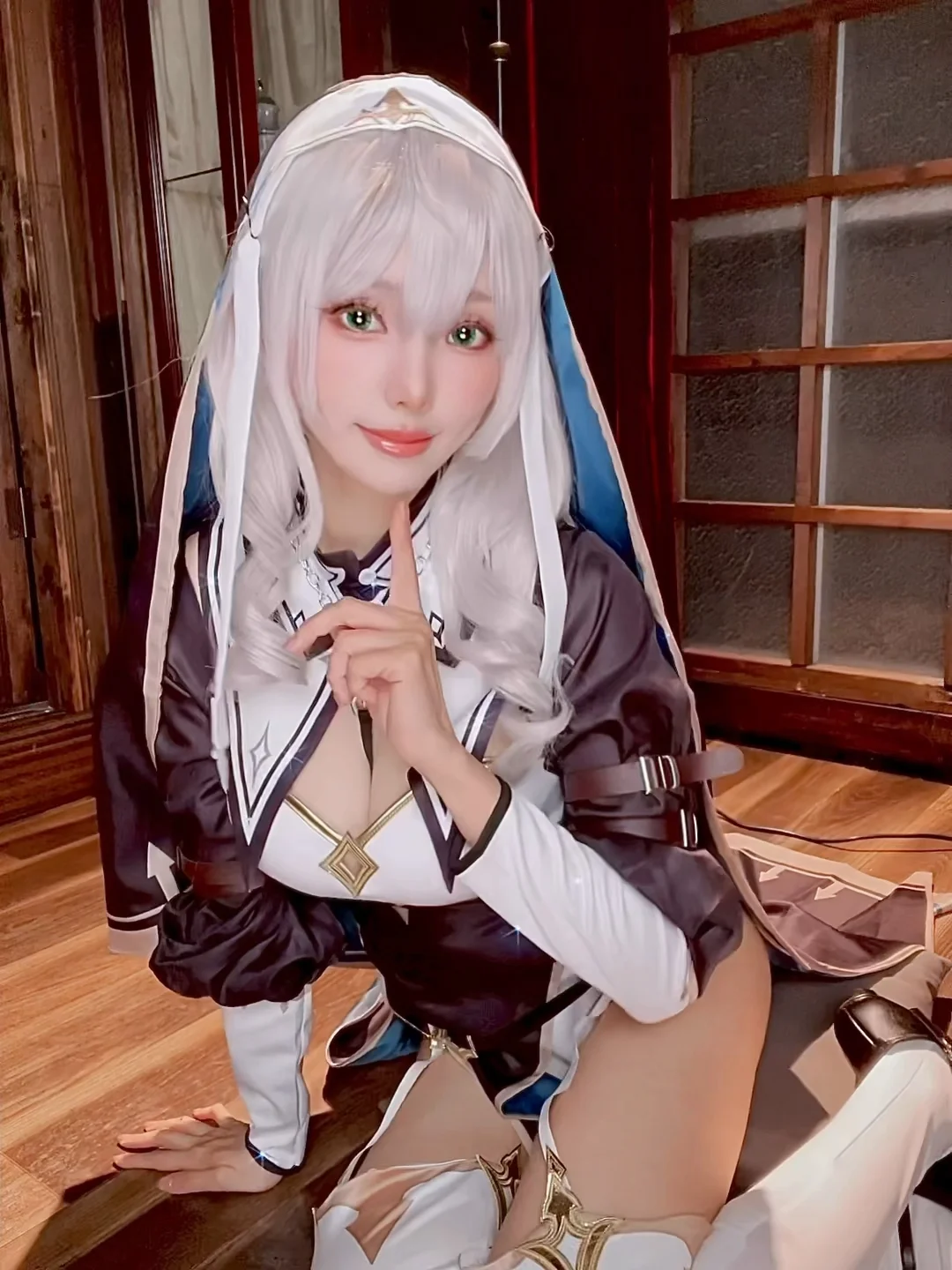 ElyEE子 - Shirogane noel~Nun  【丝足阁写真】004.webp