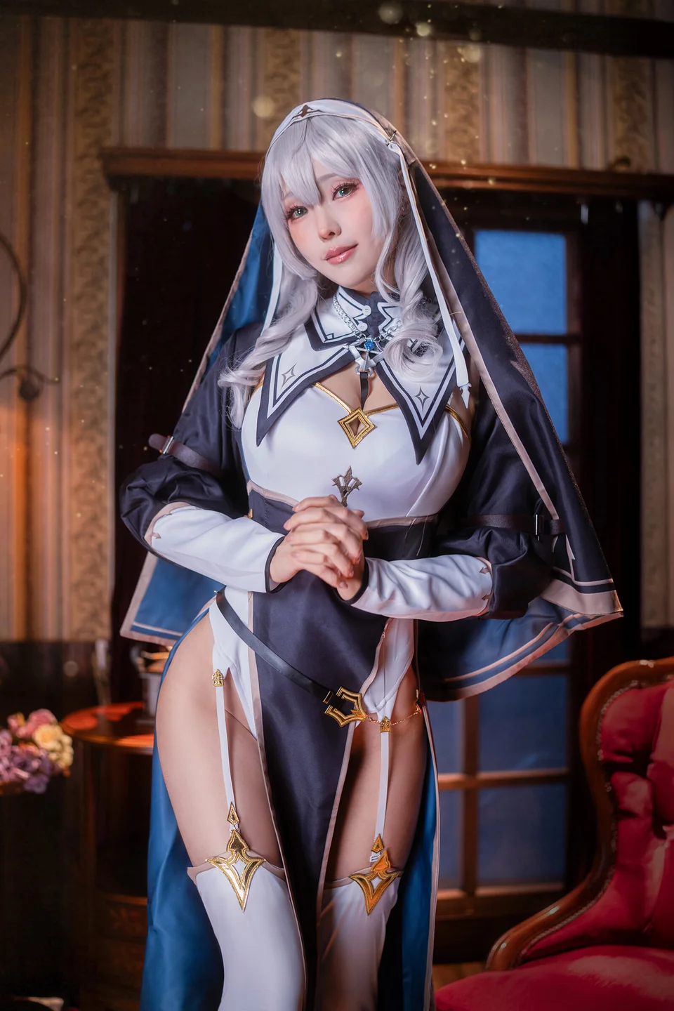 ElyEE子 - Shirogane noel~Nun  【丝足阁写真】012.webp