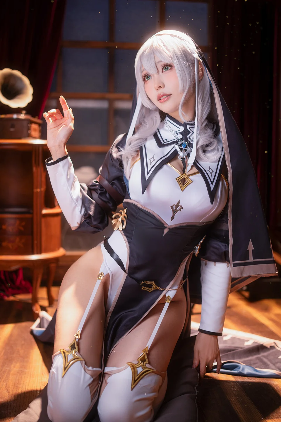 ElyEE子 - Shirogane noel~Nun  【丝足阁写真】021.webp