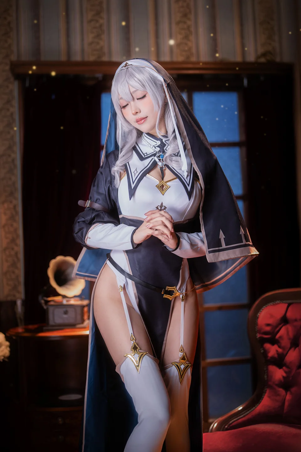 ElyEE子 - Shirogane noel~Nun  【丝足阁写真】024.webp