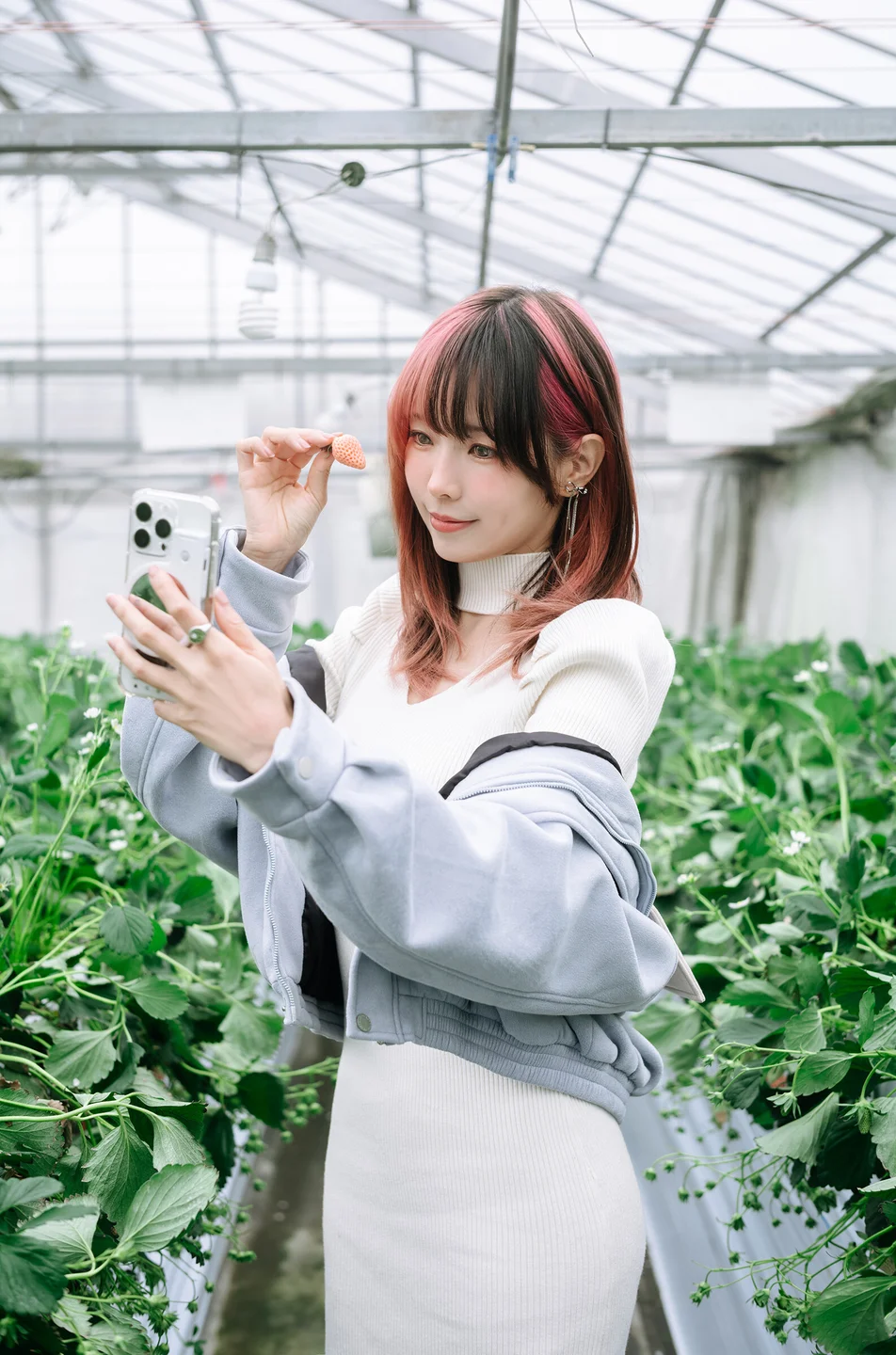 ElyEE子 - Strawberry Picking Date [34P2V-135MB] 【丝足阁写真】023.webp